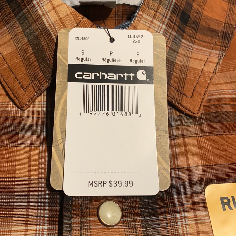 COPY - Carhartt Rugged Flex Short Sleeve Button Down - Picture 3 of 4